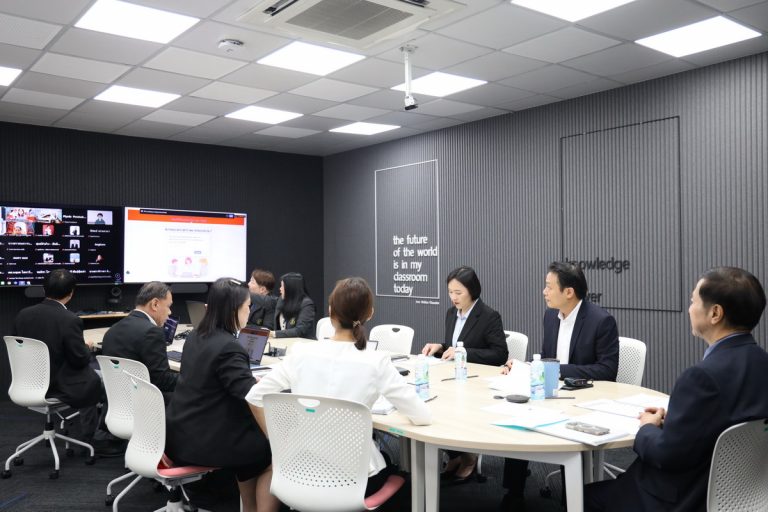 สำนักยุทธศาสตร์และแผน จัดประชุมคณะกรรมการธรรมาภิบาลและจริยธรรมประจำปีงบประมาณ พ.ศ. 2568 ครั้งที่ 1(2)/2568