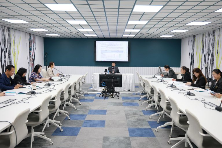 สำนักยุทธศาสตร์และแผน จัดประชุมคณะกรรมการธรรมาภิบาลและจริยธรรม ประจำปีงบประมาณ พ.ศ. 2568 ครั้งที่ 2(3)/2568